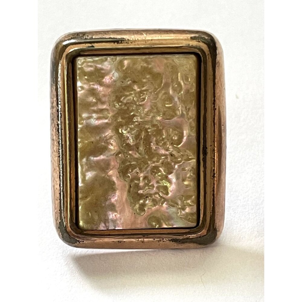 Victorian Rectangular Cuff Links Or Buttons Gold … - image 7